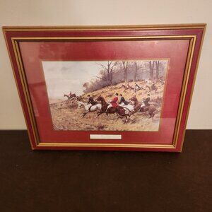 George Wright print picture titled "Gone Away" features a landscape orientation.